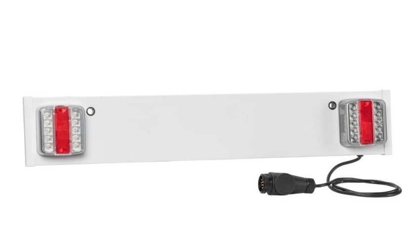 TABLICA OŚWIETLENIOWA LED NA BAGAŻNIK ROWEROWY